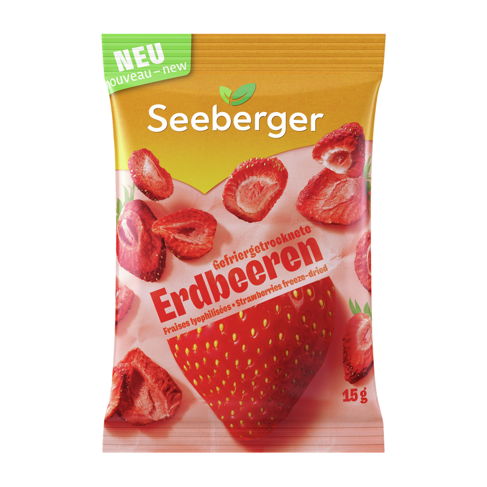 erdbeeren aufbewahren im glas Gefriergetrocknete Erdbeeren